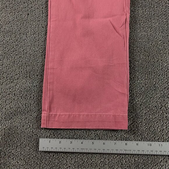 Vineyard Vines Pants Men's 32 x 30 Cotton Twill Salmon Pink Chinos Khakis - Picture 9 of 11